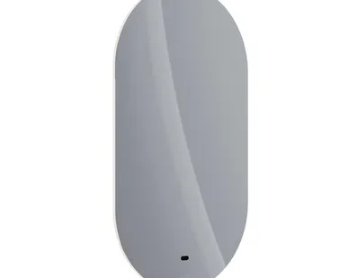 фото Зеркало Lemark OLSA 55х100 см овальное с интерьерной подсветкой, с подогревом