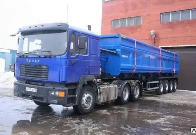 фото Полуприцеп-самосвал Тонар-95234 с боковой разгрузкой 40 тонн 40м3