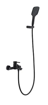 Фото №0 Смеситель для ванны с душем Creto Element 2.0-BSM-BK матовый черный