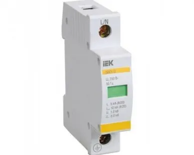 фото Ограничитель перенапряжения ОПС1-D 1п 5кА 230В ИЭК