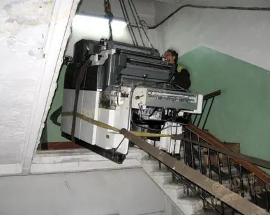 фото Демонтаж производственного оборудования