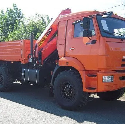 Фото №0 Камаз 43118 краном манипулятором кму Palfinger PK15500A