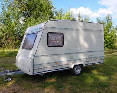 фото Прицеп дача CARAVELAIR SILVER A37 - В Отличном состоянии, категория прав «В»