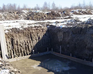 фото Разработка и устройство котлована