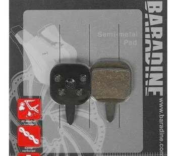 фото Тормоза 0 Колодки тормозные Baradine DS-08, для мех. и гидравл. дисковых тормозов TEKTRO