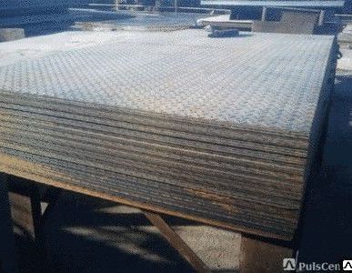 фото Лист рифленый 3-12 (чечевица) раскрой 1,25х2,5 м -1,5х6 м