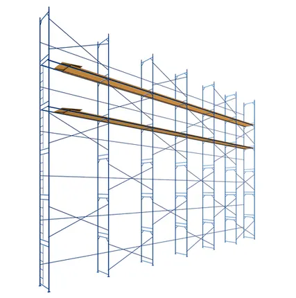 Фото №0 Леса рамные строительные ЛРС 12х18м (2 яруса)