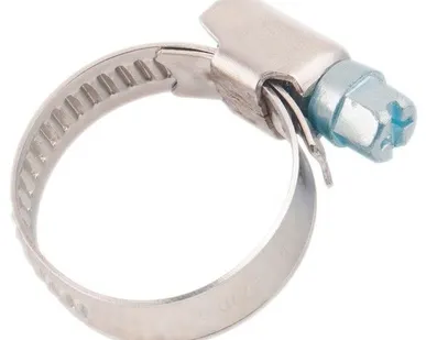 фото Хомуты металлические, стандартное болтовое крепление 170-190 мм, 25 штук в