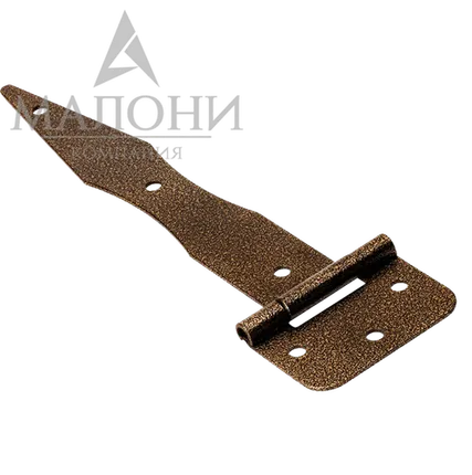 Фото №0 Петля-стрела 200мм, антик бронза