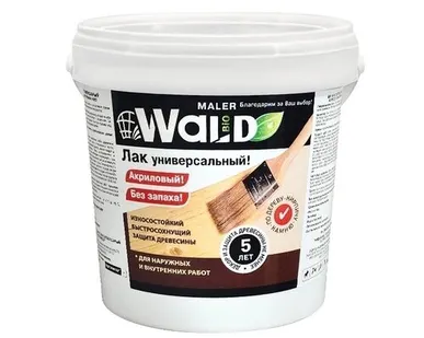 фото Лак акриловый WALD 1 л. универсальный, глянцевый