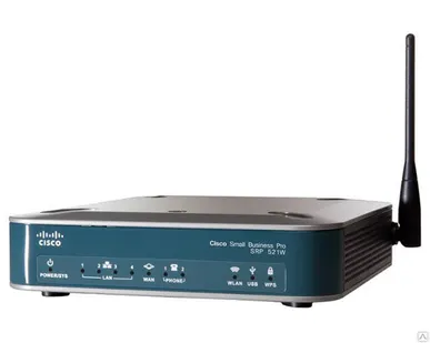 фото Беспроводной роутер Cisco SRP521W-U-E-K9 802.11n 300 
Мбит/с