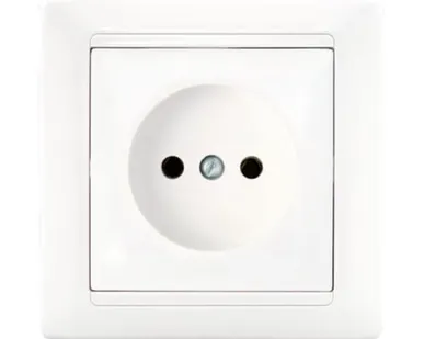 фото СВЕТОПРИБОР Розетка 1 мест, серия Стиль СУ белая РС16-305 СВЕТОПРИБОР