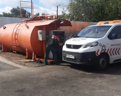 фото Топливный модуль,Резервуары,Оборудование автом.газонаполнительной компрессорной станции
