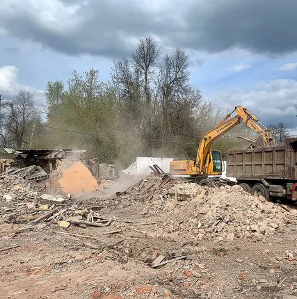 Фото №0 Демонтаж зданий и сооружений в Москве и Московской области