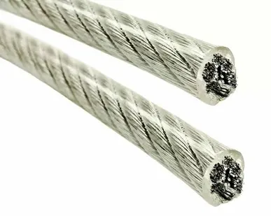 фото 4/5мм трос стальной в оплётке (100м)