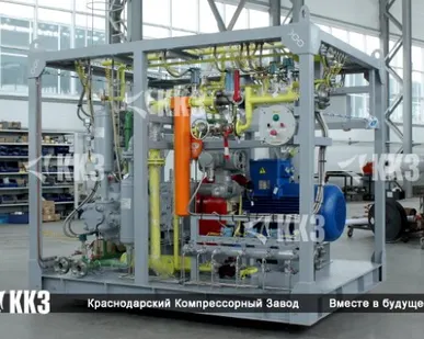 фото Компрессор 2ГМ4 бустер поршневой промышленный