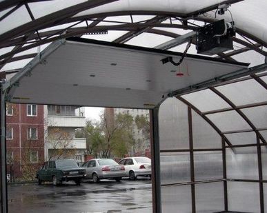 фото Установка автоматических ворот