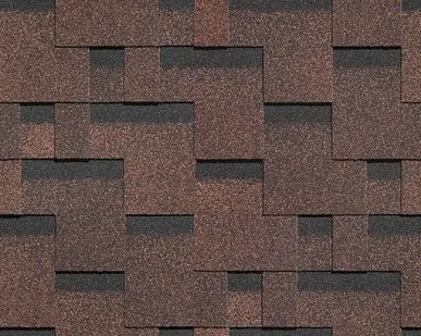 фото Гибкая черепица Docke Standart Тетрис Коричневый