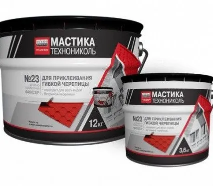 Фото №0 Мастика для гибкой черепицы 5л (4,2кг)