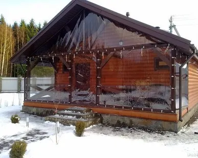 фото Мягкие окна электрические