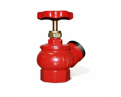 фото КПЧ-50-1, Клапан пожарный угловой чугунный