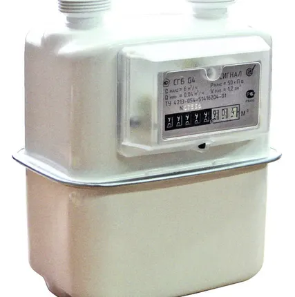 Фото №0 Счетчик газа СГБ G 1.6, G-2.5, G-4