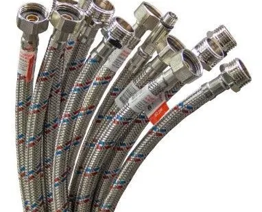 фото Гибкая подводка для смесителей стальная VALFEX М10*18-1/2" 40 см (100)