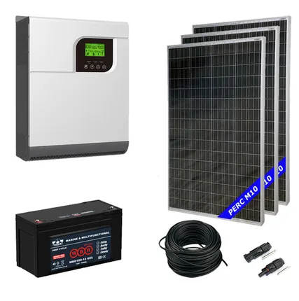 Фото №0 Солнечная электростанция 4.2 кВт*ч в сутки ECO GEL PWM 2024 МОНО с крепежом