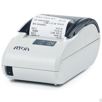 Фото №0 Кассовый аппарат АТОЛ 11Ф. Белый. ФН. RS+USB