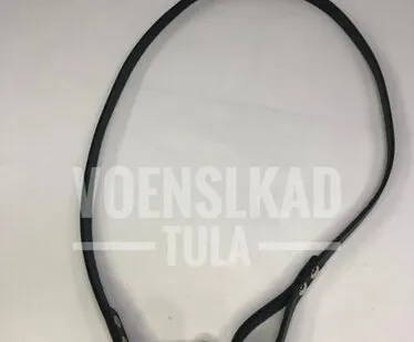 фото Шнур пистолетный страховочный кожаный черный