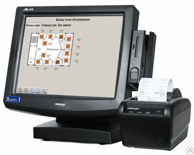 фото Сенсорный моноблок Posiflex HT-3212HB черный