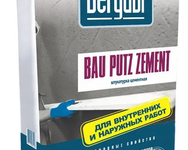 фото Штукатурка Bau Putz Zement/ 25кг/ 56меш/ Bergauf, шт