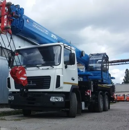 Фото №0 Автокран Клинцы КС-55713-6К-4 на шасси МАЗ-6312
в