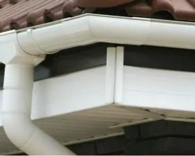 фото Желоб, белый (3 м) D-125 мм,VERAT