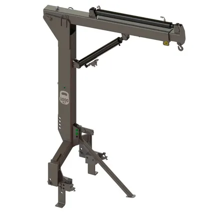 Фото №4 Манипулятор гидравлический навесной МГН-1000 для тракторов 1,4 т.с. (МТЗ, ЮМЗ и др.)