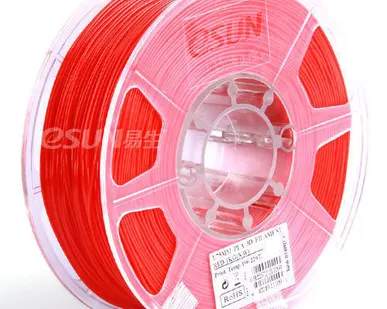 фото Пластик PLA, 1.75 mm, катушка 1 кг красный