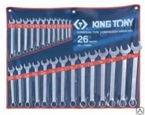 Фото №0 Набор комбинированных ключей, 6-32 мм, 26 предметов