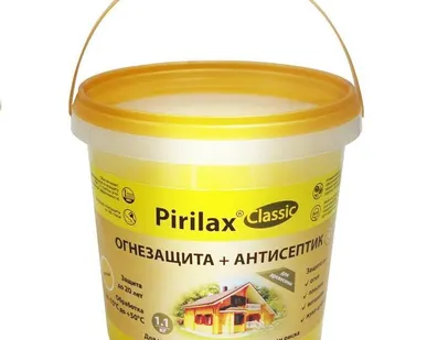 фото Пропитка огнезащитная для дерева Пирилакс Люкс (Pirilax Lux) 50 кг. бочка