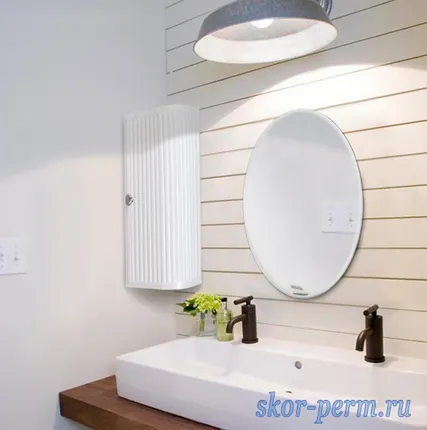 Фото №2 Шкафчик угловой левый, белый