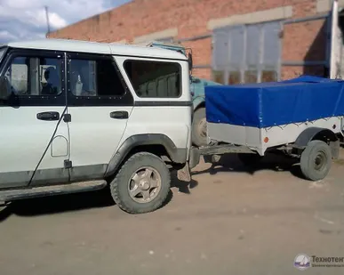 фото Тент на полуприцеп