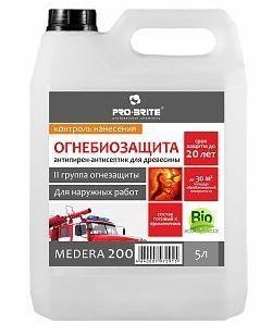 фото Огнебиозащита до 20 лет Medera 200 Вишня (канистра 5 л) концентрат 1:15