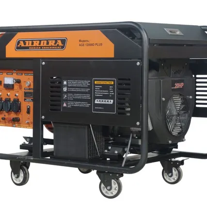 Фото №0 Бензогенератор Aurora AGE 12000 D PLUS