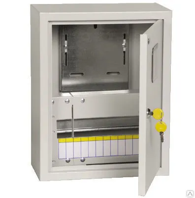 Фото №0 Щит учетно-распределительный навесной ЩУРн-1/12зо IP31 замок окно