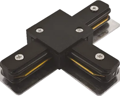 фото JazzWay Коннектор T-образный черный PTR CT-BL Jazzway