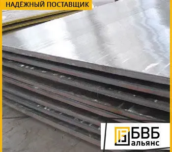 фото Плита нержавеющая 110 мм AISI 321 (08Х18Н10Т)