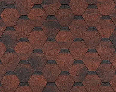 фото Черепица гибкая ТЕХНОНИКОЛЬ Shinglas Финская Соната Красный (3 м2 / упак)