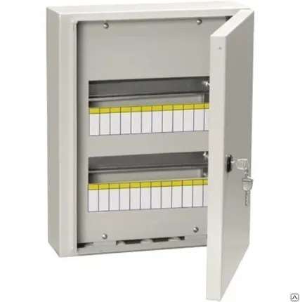 Фото №0 Корпус металлический ЩРн-24з-0 74 У2 IP54 ИЭК