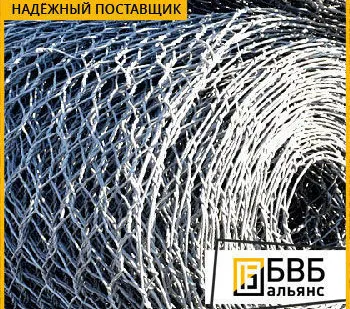 фото Сетка стальная крученая 25 мм ГОСТ 13603-89
