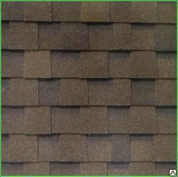 Фото №0 Гибкая черепица Тайлеркет (TILERCAT) КВАДРО коричн. 2 м2 (14шт)/упак. ТН