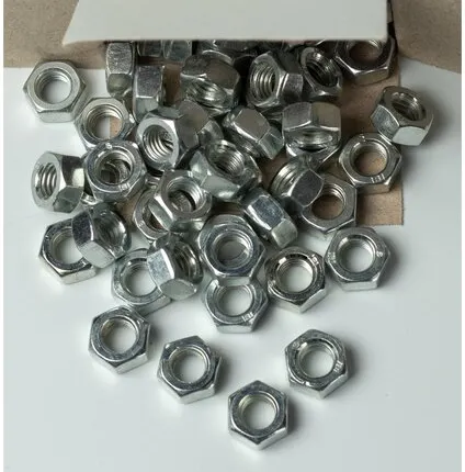 Фото №0 Гайка М8 оцинкованная 100шт DIN934
